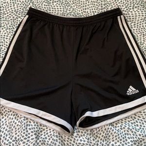 Black adidas climacool soccer shorts
